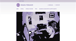 Desktop Screenshot of graziaverasani.it