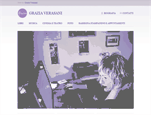 Tablet Screenshot of graziaverasani.it